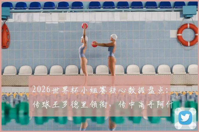 2026世界杯小组赛核心数据盘点:传球王罗德里领衔,传中高手阿什拉夫上榜,附关键传球与战术解读